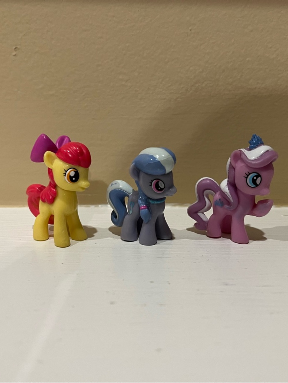 My Little Pony Class of Cutie Marks Mini Blind Bag Pony Toy Lot of 3